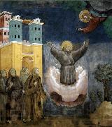 GIOTTO di Bondone Ecstasy of St Francis Spain oil painting artist